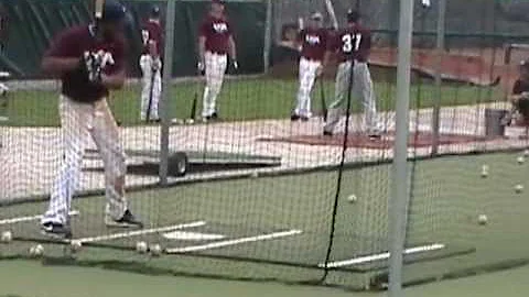KC Caldwell Batting Practice Workouts USA Baseball...