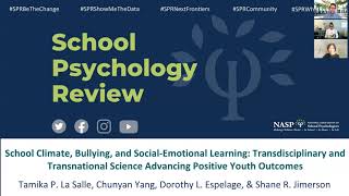 SPR School Climate, Bullying, & SEL May 2021