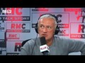 Deschamps sur les dclarations de cantona  lui en vouloir ce serait un faible mot