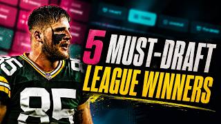 5 MUST-DRAFT Fantasy Football League Winners | Breakouts, Sleepers & Bargains (2026)