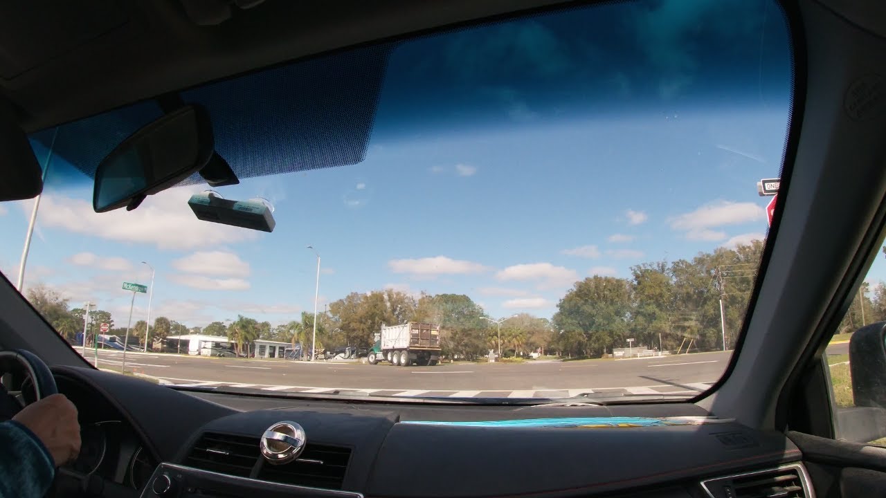 Drive Around Drive around Downtown San Antonio, FL - YouTube