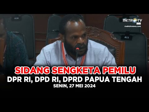 [LIVE] SIDANG MK PANEL 3 - PHPU DPR RI, DPD RI, & DPRD PAPUA TENGAH