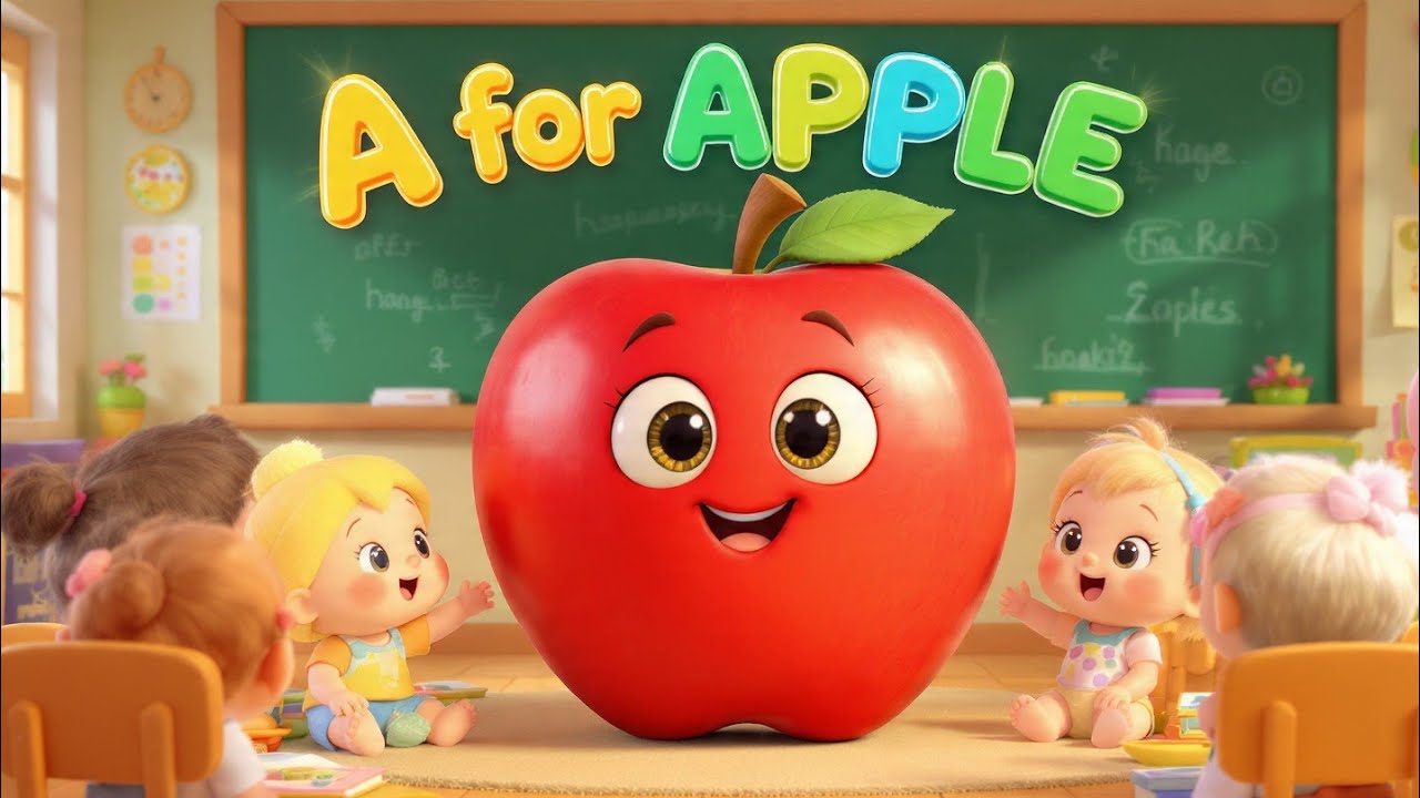 ABC Alphabet Songs for Children|A for Apple 🍎 | Phonics A to Z for Kids