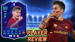 4⭐4⭐ 90 POTM DYBALA PLAYER REVIEW  EAFC ULTIMATE TEAM