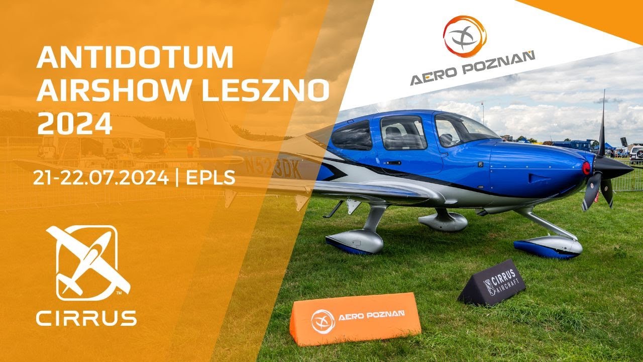 Aero Poznań na Antidotum Airshow Leszno 2024 | EPLS | 20-22.06.2024
