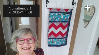 Awesome Quilt hanger & UFO Challenge!