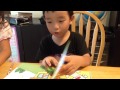 4歳　まだ本読めないけど、ノンタンの絵本読みます