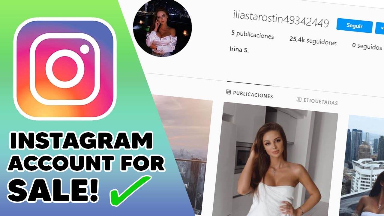 Selling a Instagram Account With 33000 Subscribers