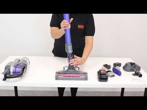 Black & Decker Cordless Sweeper Vacuum - Unboxing and Review 