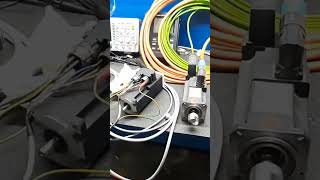 SIEMENS S120 30A Single Motor Module onarım sonrası test işlemleri.