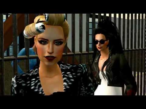 Telephone Lady Gaga Ft Beyonce Sims 2 HD Preview 