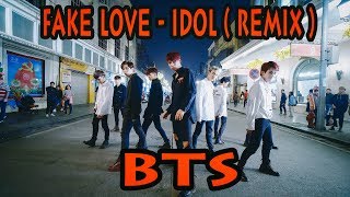 [ KPOP IN PUBLIC ] BTS (방탄소년단) 'FAKE LOVE'   'IDOL (아이돌)' REMIX Dance Cover @ FGDance from Vietnam