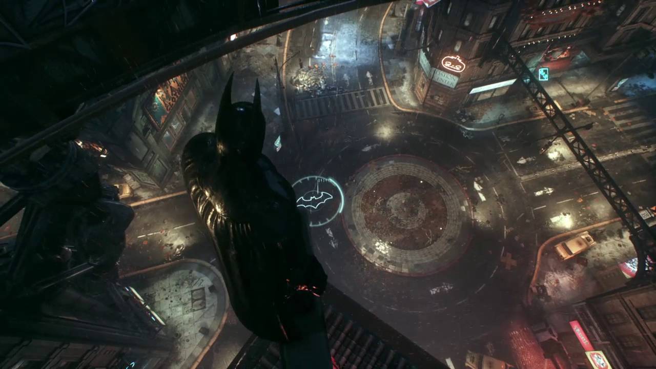 Calling in Batmobile in Arkham Knight