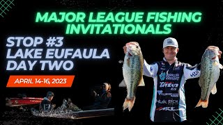 MLF Tackle Warehouse Invitationals | Stop 3 Day 2 - Lake Eufaula | Drew Gill Fishing | Bass Fishing