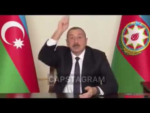 İlham Aliyev: İndir o bayrağı direkten bük .....