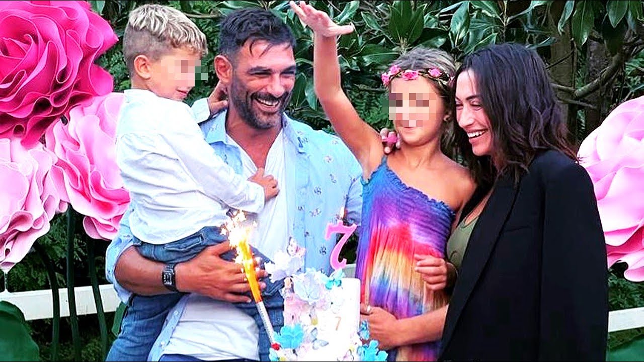 Francesco Arca festeggia in famiglia i 7 anni della sua piccola Maria Sole