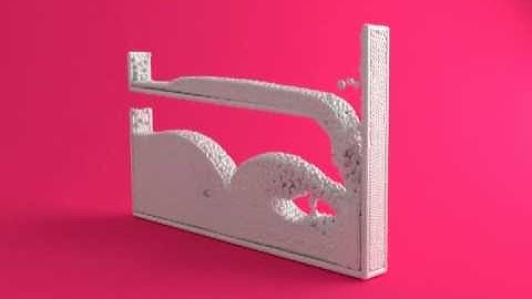 Smoothed Particle Hydrodynamics - Blender + Cycles