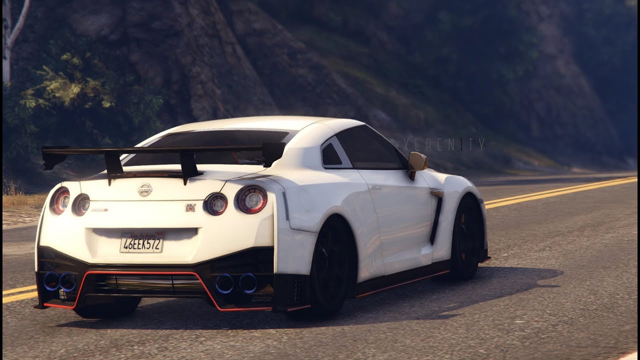 Nissan gtr 2017 для gta 5 фото 18