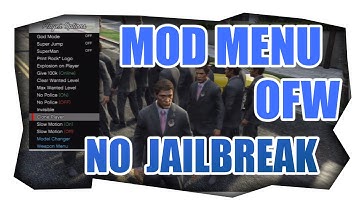 OFW Mod Menu GTA 5 1.25/1.26 [SOLO/ONLINE] Showcase / Testing [NO JAILBREAK//TUTORIAL//NO FREEZE]