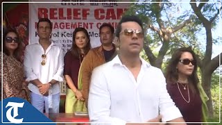 Manipur: Randeep Hooda, Lin Laishram visit relief camps ahead of wedding