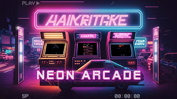Neon Arcade Dream Cruise 🌃 Synthwave for Retro Gaming & Deep Focus