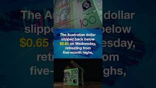 🇦🇺 Aussie Dollar Slides Amid USD Strength & Global Trade Talks 💵