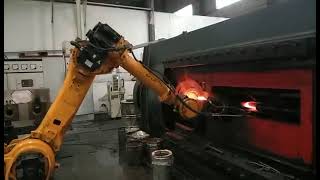 Rotary forging press