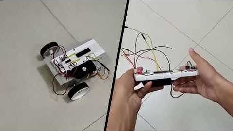 Gesture Controlled Robot | With Atmega16 | At Lema labs, IITM Research Park