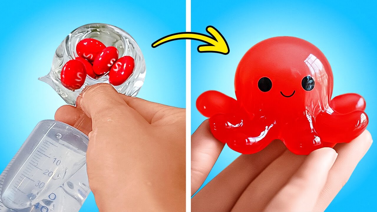 DIY FIDGETS AT HOME   SATISFYING CRAFTS