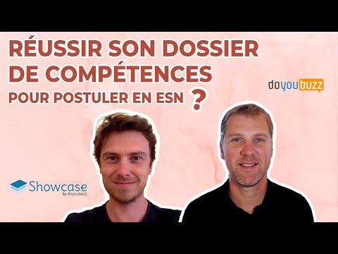 Réussir son dossier de compétences pour postuler en ESN - Atelier DoYouBuzz - video from DoYouBuzz