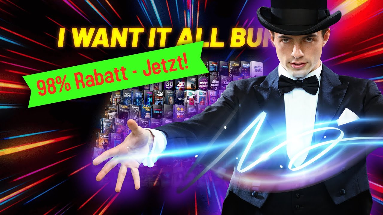 98% Rabatt sichern: Effekte, Filter und Elemente für Film, Video und Social-Media (BEISPIELE)
