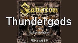 Sabaton | Thundergods | Lyrics