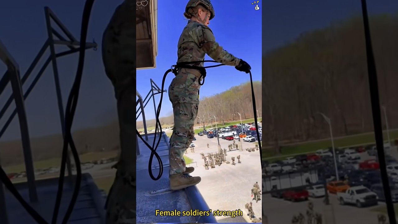 The power of female soldiers #soldier #femalepower #army#militarylife #usa