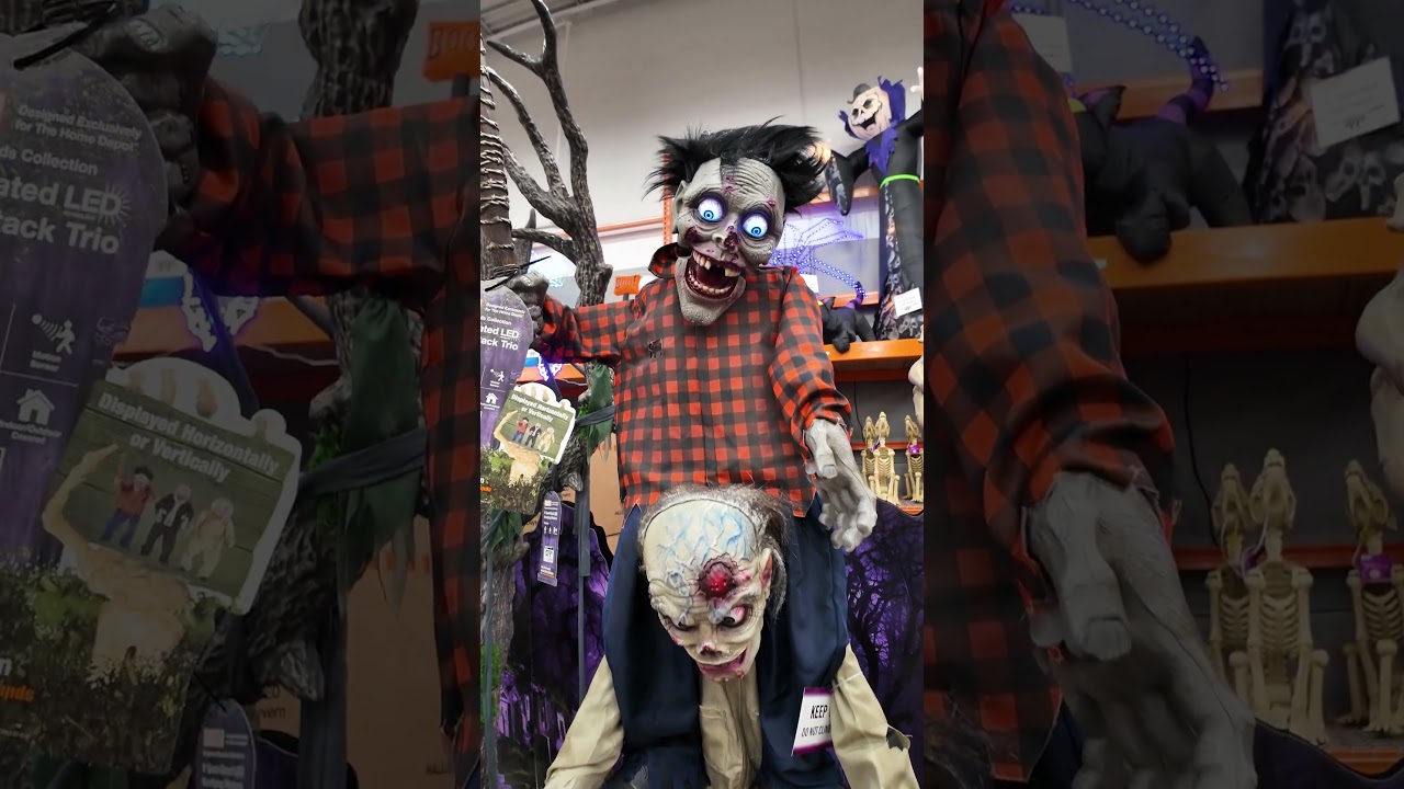 Zombie Stack Trio Animatronic 
