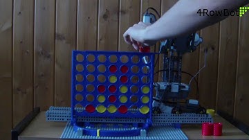 4RowBot - NXT Connect 4 robot- Plays Connect4 and loses