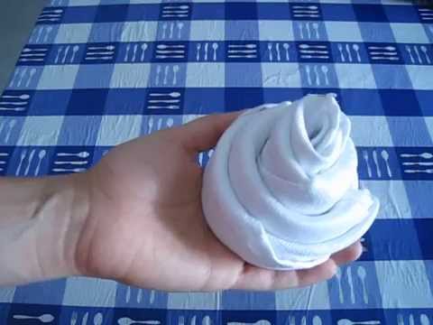 Piegare I Tovaglioli A Forma Di Conigliohow To Fold Napkins