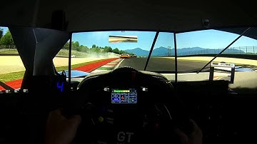 SimDASH with SimFLAG and SimGEAR modules , Assetto Corsa video.