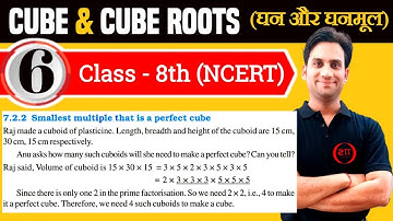 Smallest multiple that is a perfect cube Class 8 Maths NCERT Chapter 7 : Cube and Cube Roots