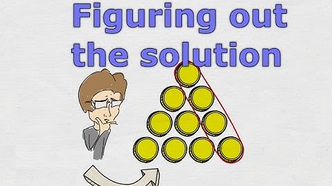 Coin Pyramid - Logic Puzzle  - Job Interview Question With Answer and How to Figure It Out