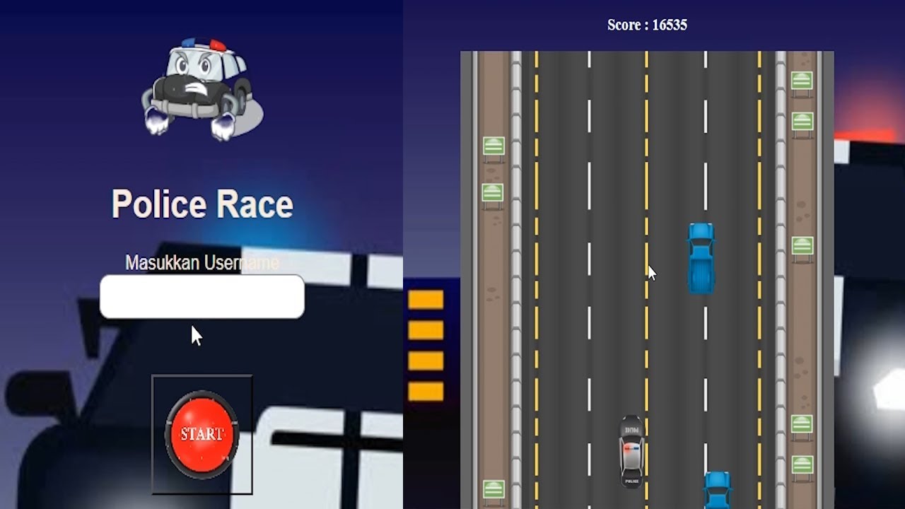 Game Police Race & Website Absen Online Pegawai | Upskilling dan ...
