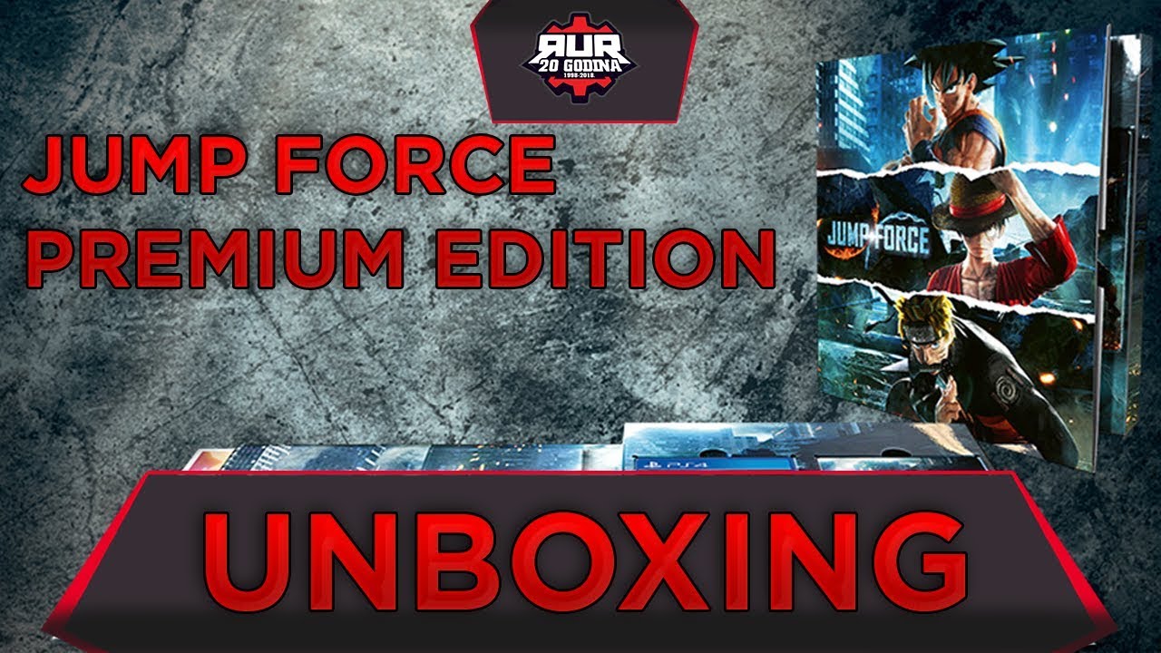 RUR Unboxing - Jump Force Premium Edition