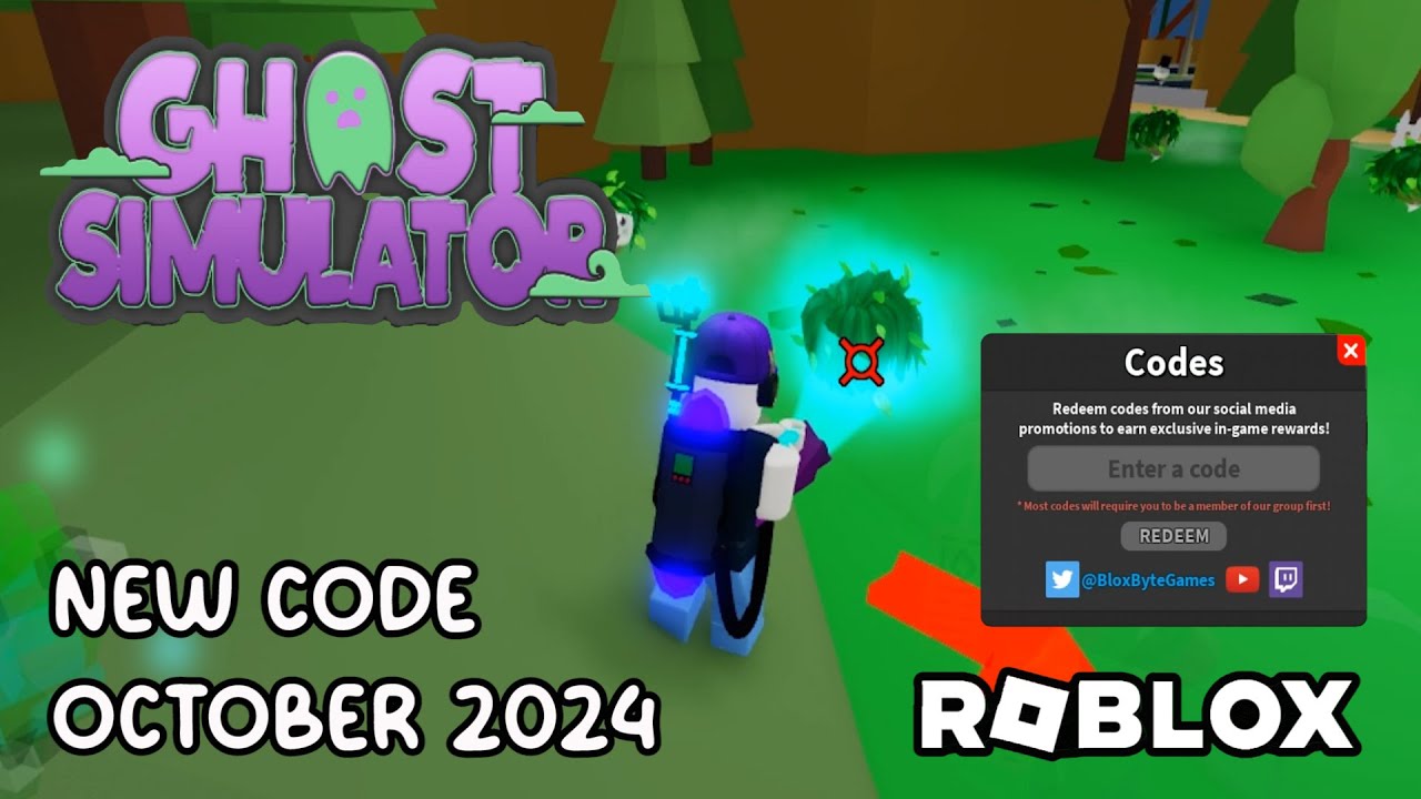 Roblox Ghost Simulator New Code October 2024 - YouTube