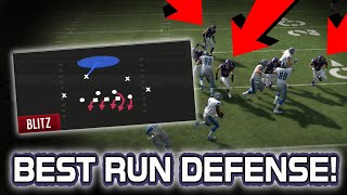 BEST RUN DEFENSE IN MADDEN 20(STOPS ALL RUNS) | Madden 20 Tips