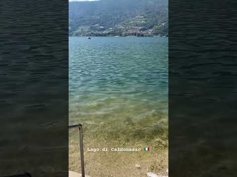 Lago di Caldonazzo, Trento, Italy #travel #trento #nature #lake #beach