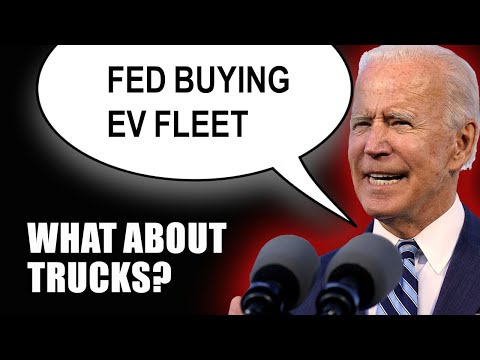 Biden siggned it, fed vehicles will be EV