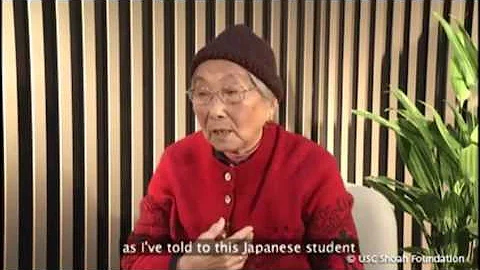 Nanjing Massacre Survivor Guixiang Chen on Peace |...