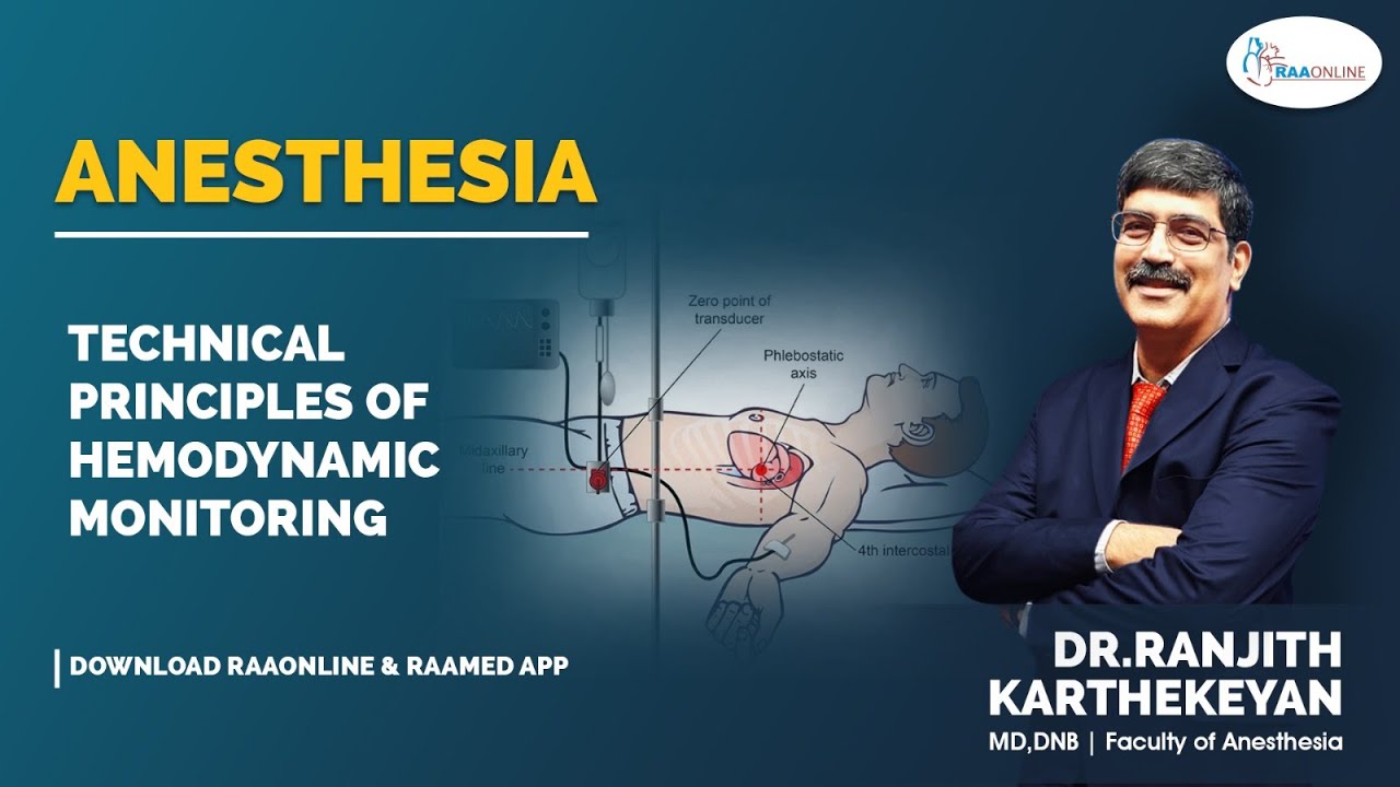 Anesthesia | Technical Principles of Hemodynamic Monitoring | Raaonline 