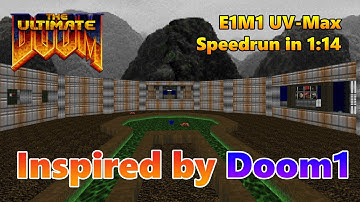 [Doom] Phobos Revisited E1M1 "Hangar" UV-Max Speedrun in 1:14