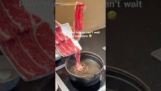 POV: your hotpot can’t wait you eat moopre 🤣