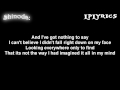 Linkin park  somewhere i belong lyrics on screen